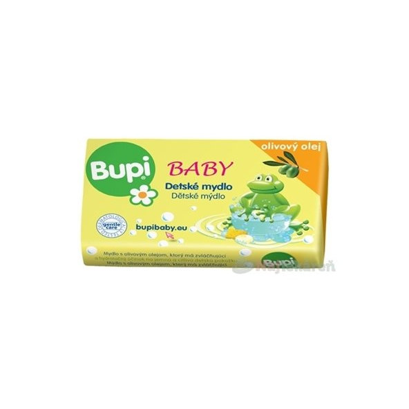 Bupi Baby tuhé mýdlo s olivovým olejem 100 g