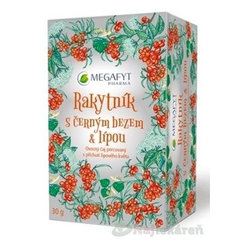 MEGAFYT Rakytník s bezem černým a lípou čaj 20 sáčků
