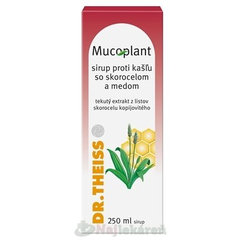 Mucoplant sirup proti kašli se skorocelem a medem 250 ml