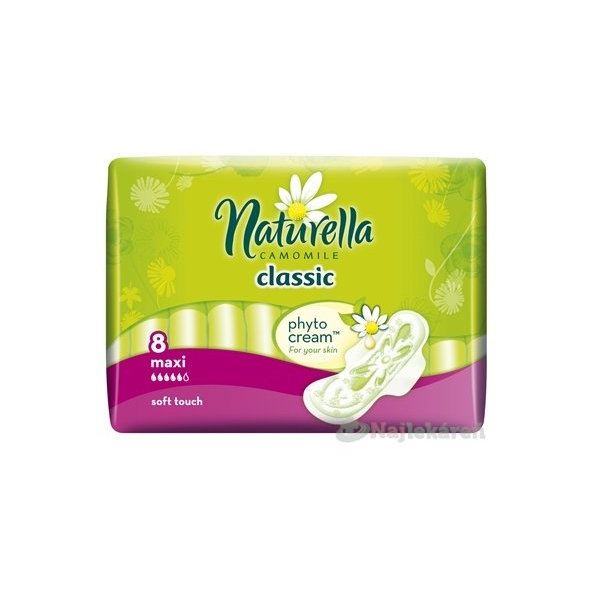 Naturella Camomile Classic Maxi hygienické vložky 8 ks