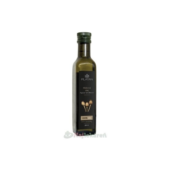 PLATAN makový olej 250 ml