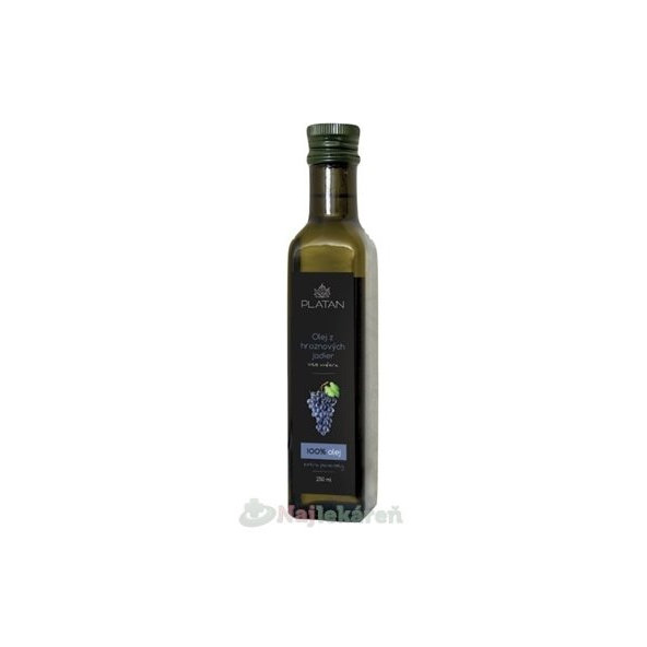 PLATAN olej z hroznových jadérek 250 ml