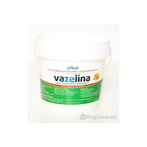 Vitar Vazelína extra jemná bílá 400 g