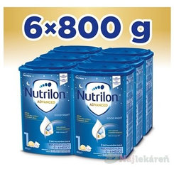 Nutrilon Advanced 1 Good Night počáteční kojenecké mléko 0–6 m 6×800 g