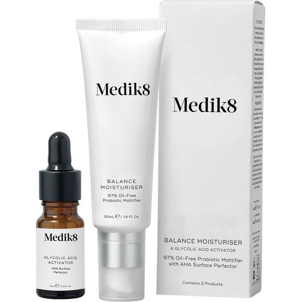 Medik8 Balance Moisturiser & Glycolic Acid krém 50 ml