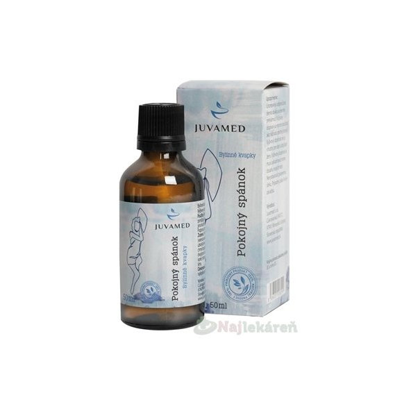 Juvamed Pokojný spánek bylinné kapky 50 ml