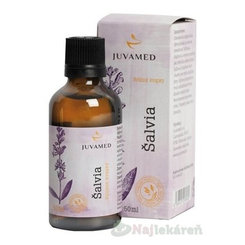 Juvamed šalvěj bylinné kapky 50 ml