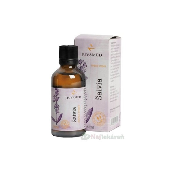 Juvamed šalvěj bylinné kapky 50 ml