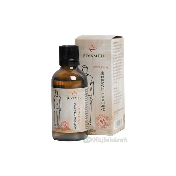 Juvamed Aktivní trávení bylinné kapky 50 ml