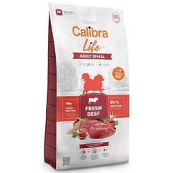 Calibra Dog Life Adult Small hovězí granule pro psy 1,5 kg