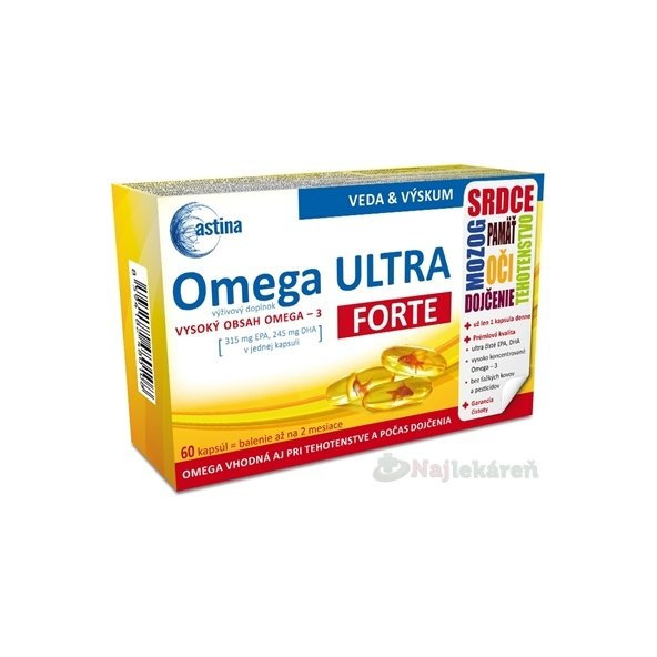 Astina Omega Ultra Forte 60 kapslí