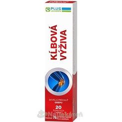 Plus Lekáreň Kloubní výživa šumivé tablety grep 20 tablet