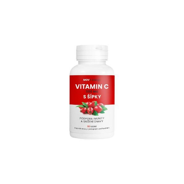 MOVit Energy Vitamín C 500 mg se šípky 90 tablet