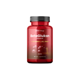 MOVit Energy BetaGlukan 350 mg + vitamín C D3 + zinek 60 kapslí