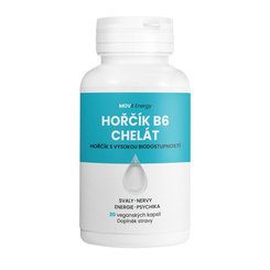 MOVit Energy Hořčík B6 Chelát 100 mg 30 kapslí