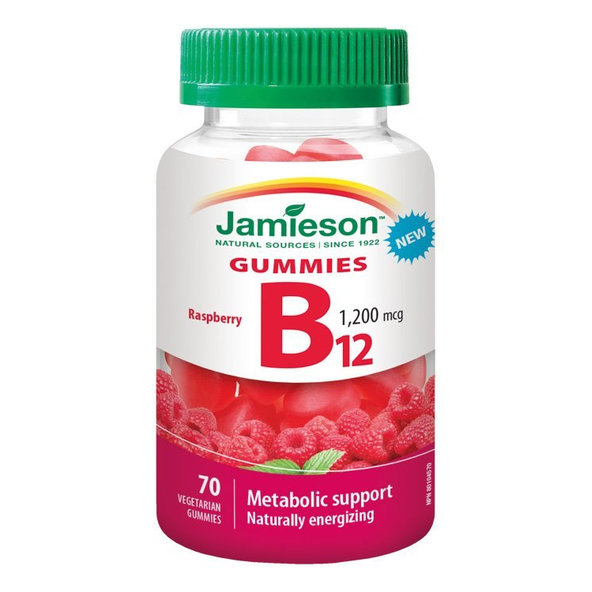 Jamieson vitamin B12 Gummies 1200 mcg 70 pastilek