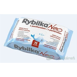 Rybilka Neo s panthenolem vlhčené ubrousky 72 ks