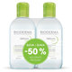 BIODERMA Sébium H2O micelární voda 250 + 250 ml