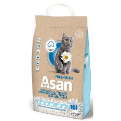 ASAN Fresh Blue podestýlka pro kočky a fretky 10l