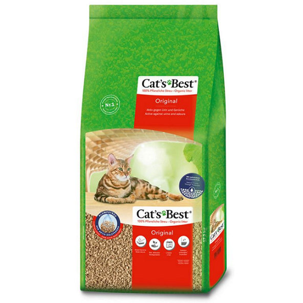 Cats Best Öko Plus podestýlka 17,2 kg / 40 l