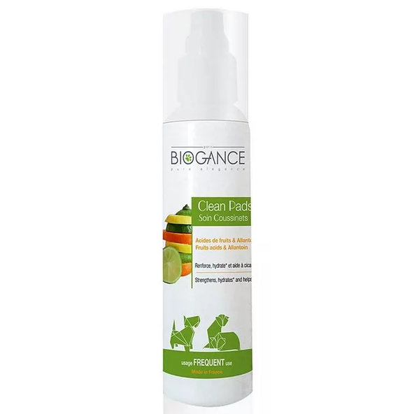 Biogance Clean Pads čistič tlapek pro psy a kočky 100 ml