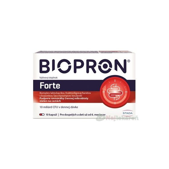 Biopron Forte probiotikum 10 kapslí