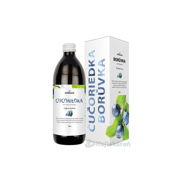 Nefdesanté čučoriedka šťava 500 ml