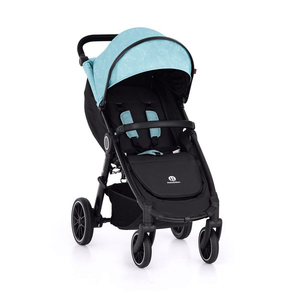 PETITE&MARS kočárek Street+ RWS Black Airplane Limited100
