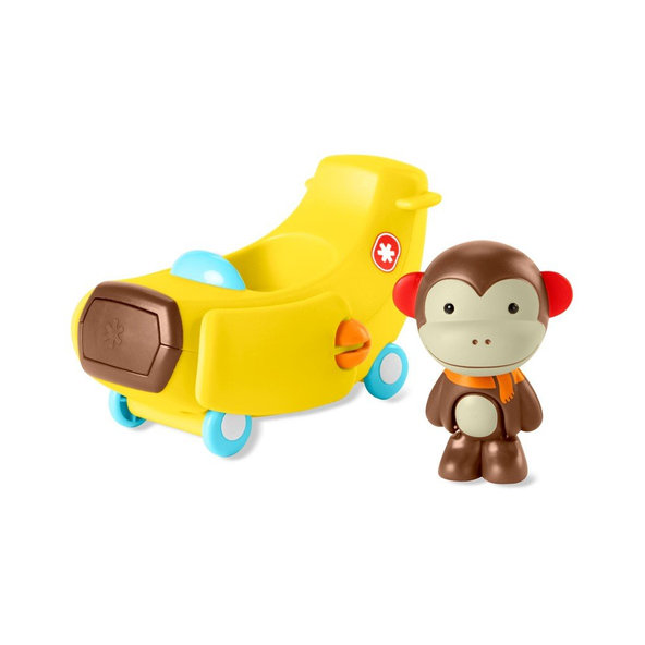 SKIP HOP Zoo Hračka letadlo Banán 2+