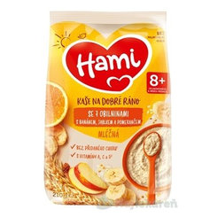 Hami mléčná kaše 7 obilovin banán, jablko, pomeranč 8 m+ 210 g