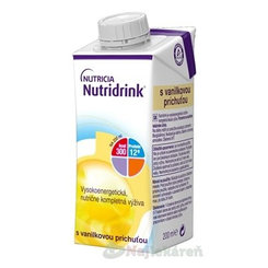Nutridrink vanilka 24x200 ml