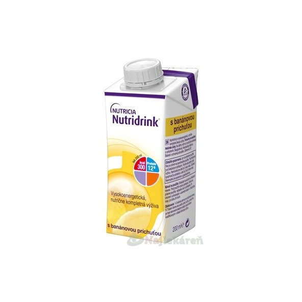 Nutridrink banán 24x200 ml