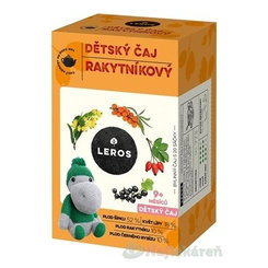 Leros Dětský čaj rakytník 9+ m 20x2 g