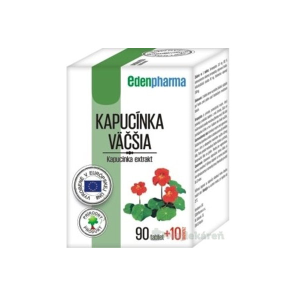 EDENPharma Lichořeřišnice větší 90 + 10 tablet zdarma
