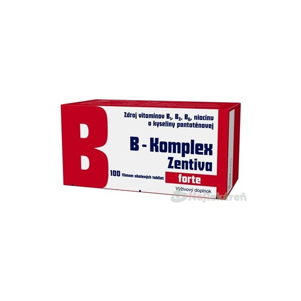 Zentiva B-komplex Forte 100 tablet