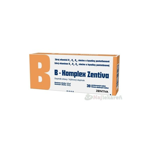 Zentiva B-komplex 30 tablet