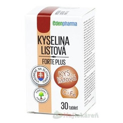 EDENPharma Kyselina listová Forte Plus 30 tablet