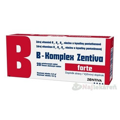 Zentiva B-komplex Forte 20 tablet