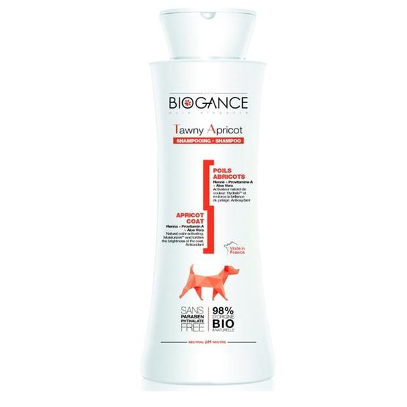 Biogance Tawny Apricot šampon pro psy Apricot Coat 250 ml