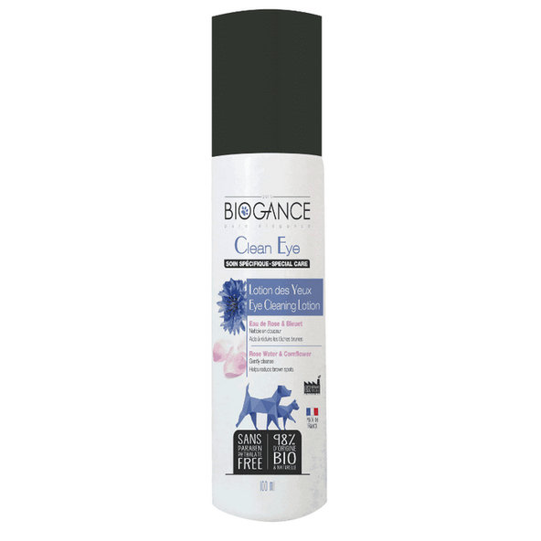 Biogance Clean Eye Lotion čistič okolí očí pro psy a kočky 100 ml