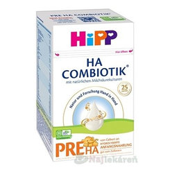 HiPP HA 1 Combiotik PRE počáteční kojenecká výživa 600 g