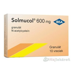 Solmucol 600 mg 10 sáčků
