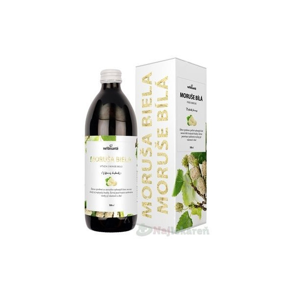 Nefdesanté moruša biela šťava 500 ml