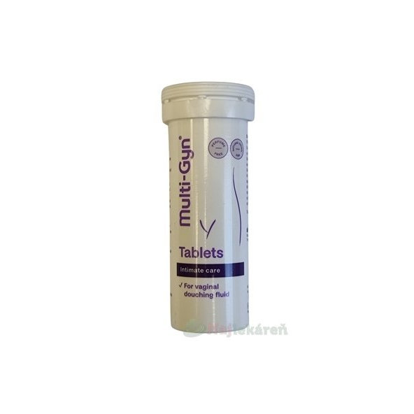 MULTI-GYN TABLETS pro vaginální hygienu 10 tablet
