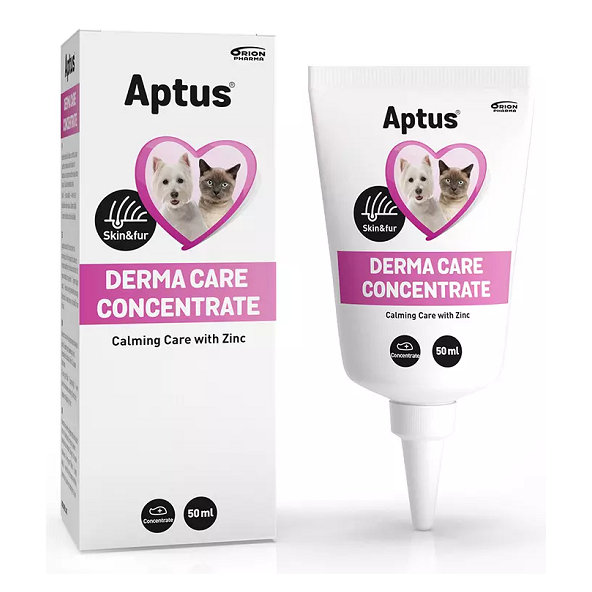 Aptus Derma Care Concentrate na ochranu podrážděné pokožky psů a koček 50 ml