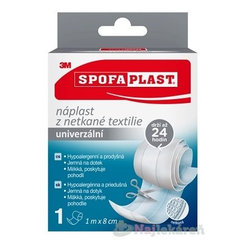 3M Spofaplast 864 náplast netkaná textilie univerzální 8 cm x 1 m