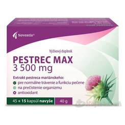 Noventis Pestrec Max 3500mg 45+15 kapslí