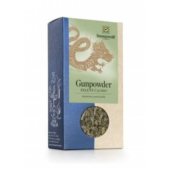 Sonnentor BIO Zelený čaj Gunpowder sypaný 100 g