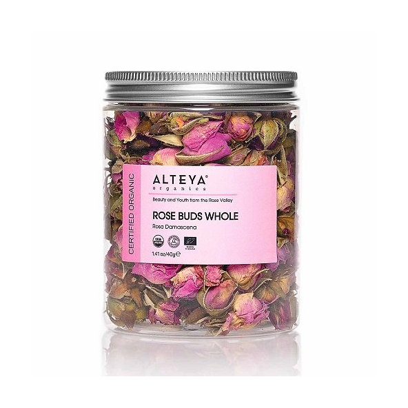 Alteya Organics přírodní sušená růžová poupata 40 g