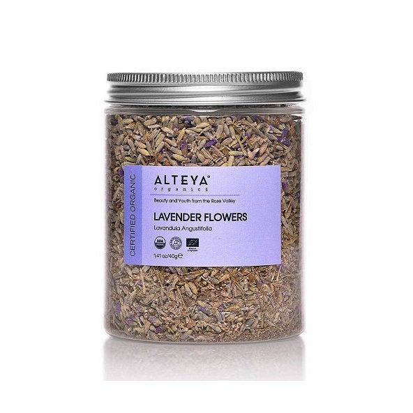 Alteya Organics přírodní sušené květy levandule 40 g